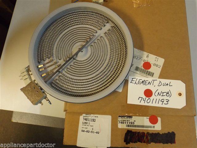 Maytag Jenn Air Stove 74011193 Element Dual NEW IN BOX Maytag Jenn Air Stove 74011193 Element Dual NEW IN BOX